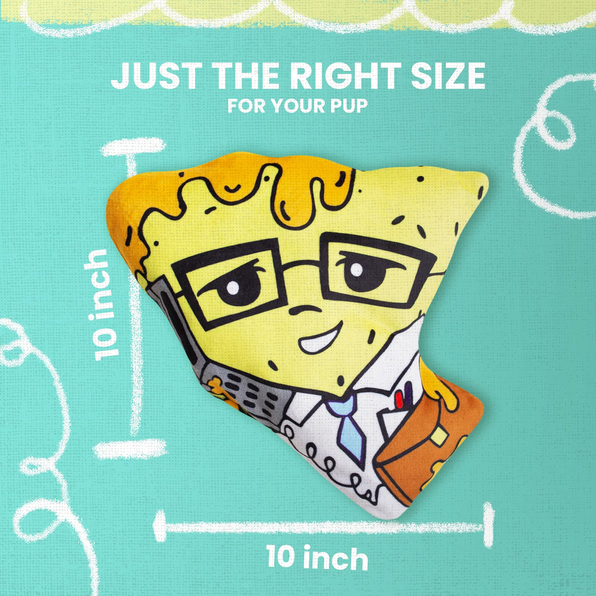 Dog Toy with Squeaker and Crinkle N37683