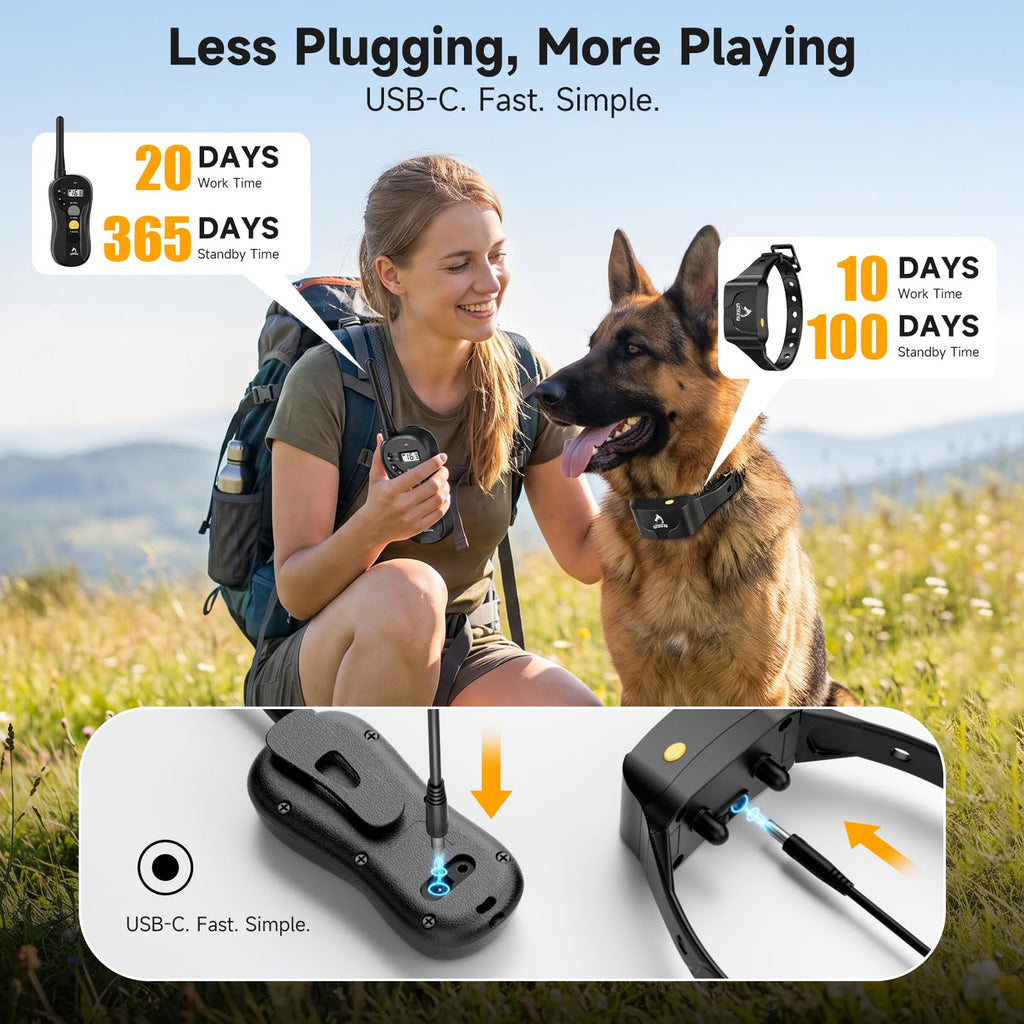 Dog Training Collar IPX7 Waterproof C81275