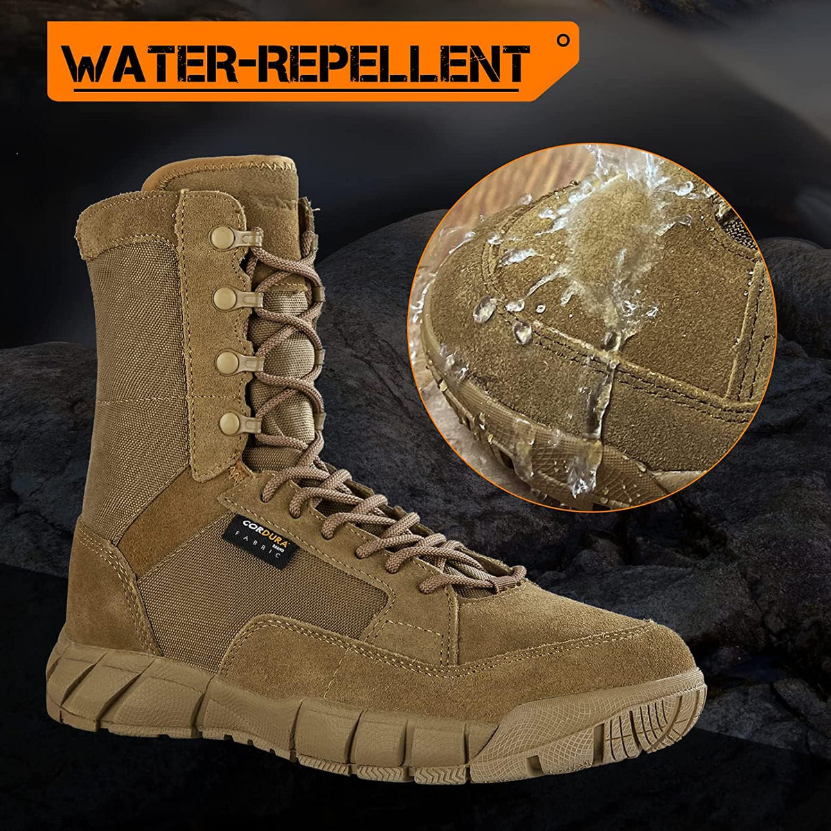 8 inch Lightweight Tactical Boots W699342