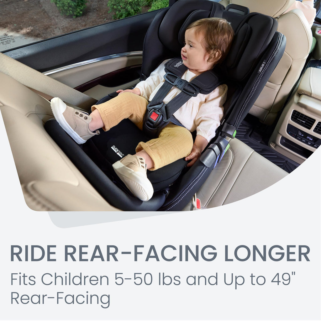 Convertible Car Seat with Slim 17-Inch Design I834