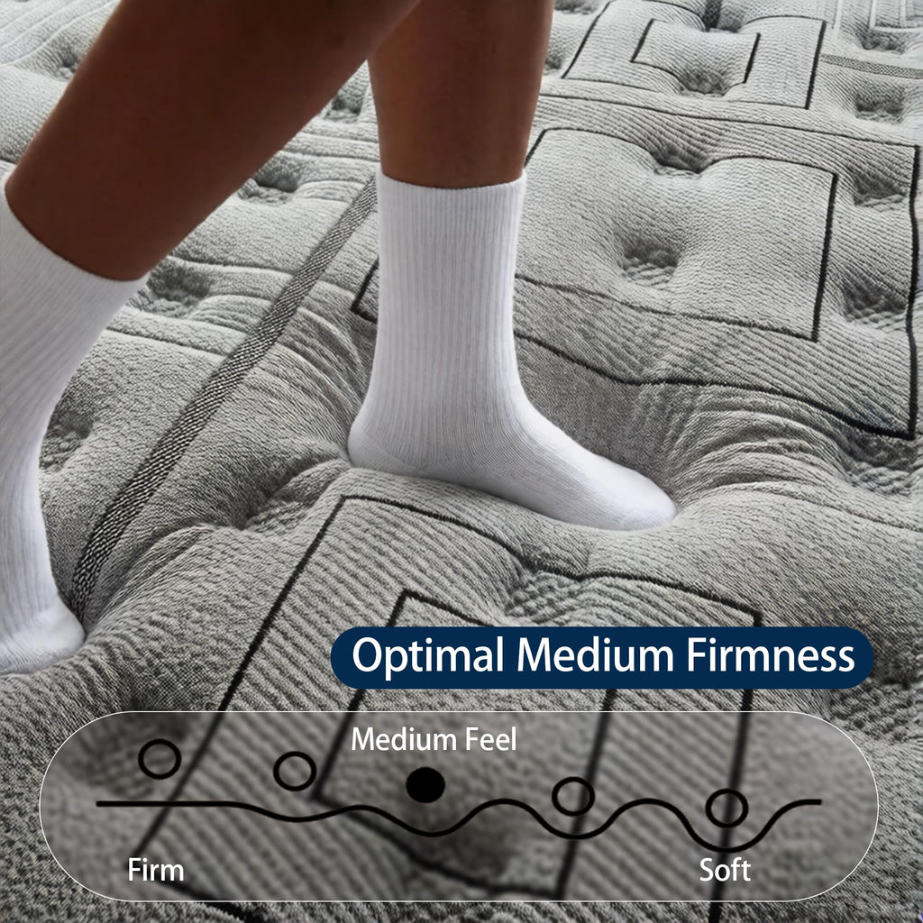 Queen Size Hybrid Memory Foam Mattress Y870054