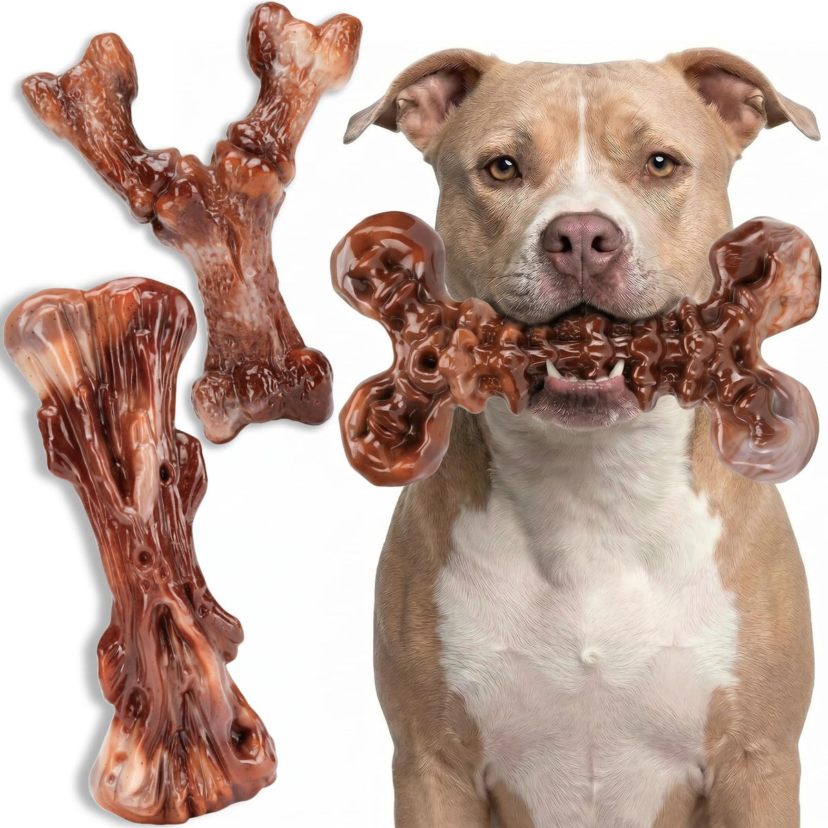 3-Pack Dog Chew Toys C6635