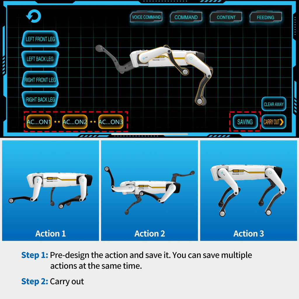 Interactive STEM Robot Dog with Voice Control Y20578