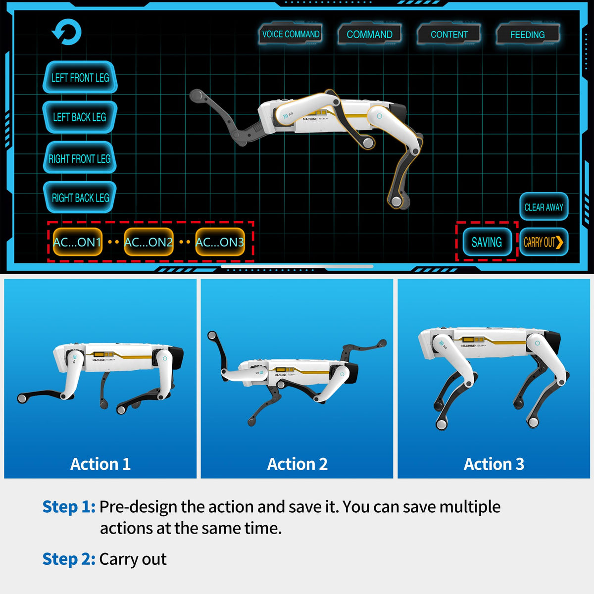 Interactive STEM Robot Dog with Voice Control Y20578