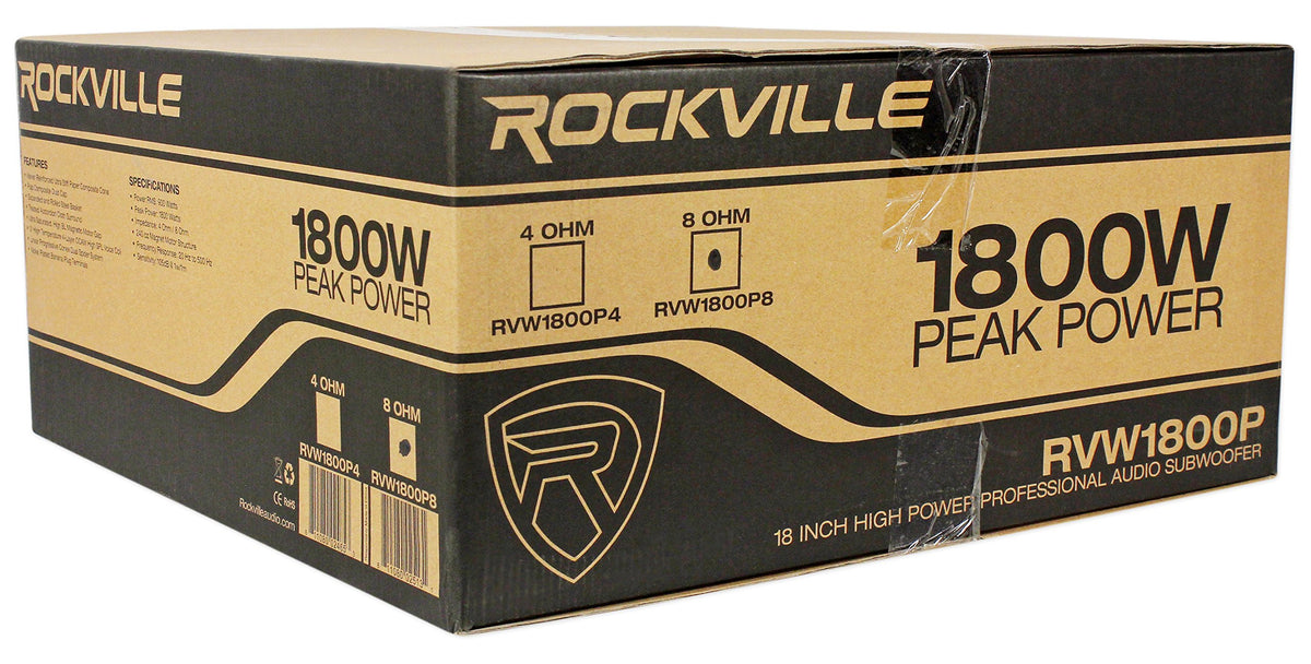18" Raw DJ PA Replacement Subwoofer B42596
