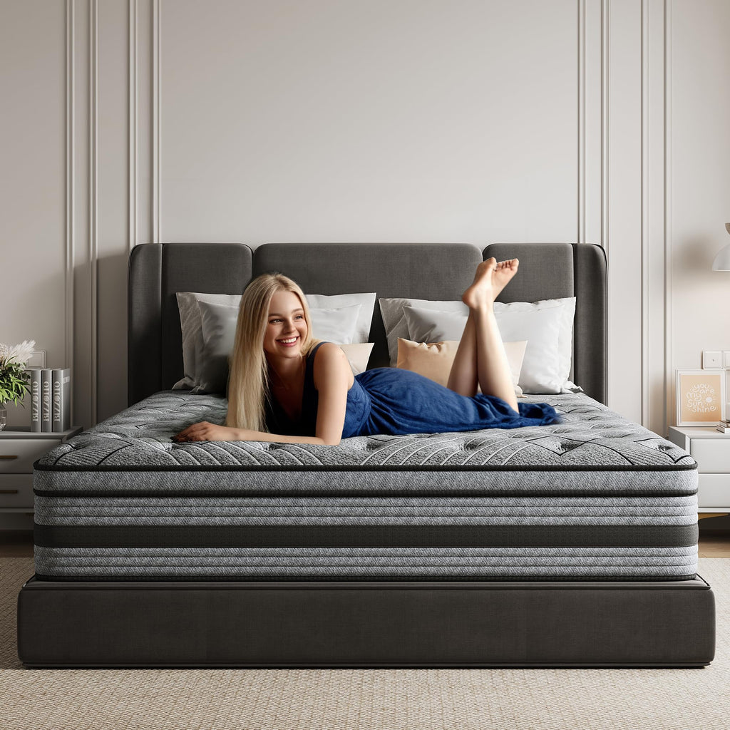 Queen Size Hybrid Memory Foam Mattress Y870054