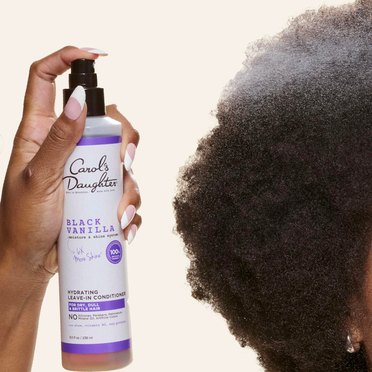 Black Vanilla Leave In Conditioner 8 Fl Oz A125