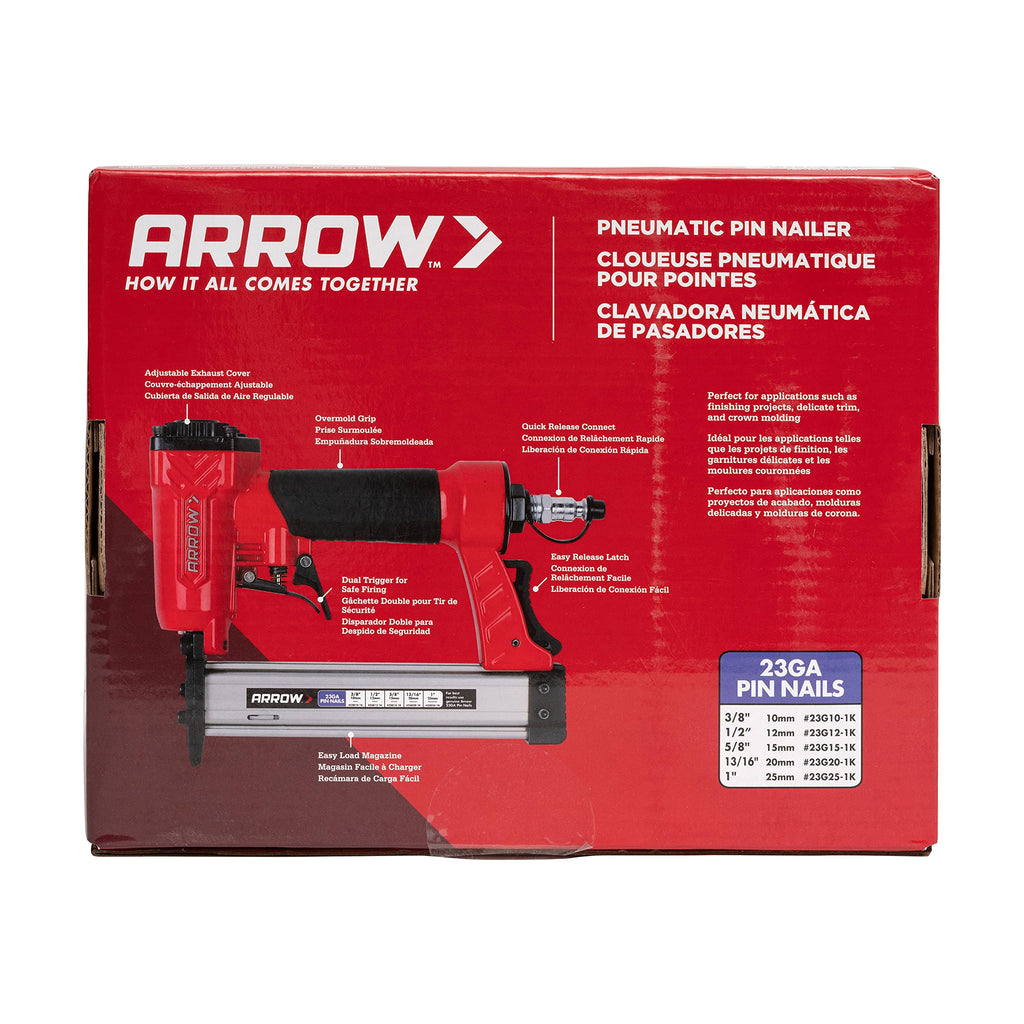 23 Gauge Compact Pneumatic Pin Nail Gun M318509