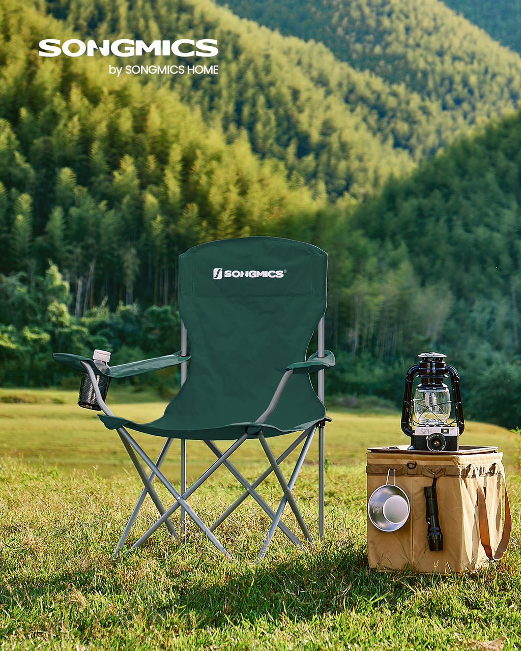 Set of 2 Folding Camping Chairs F1230