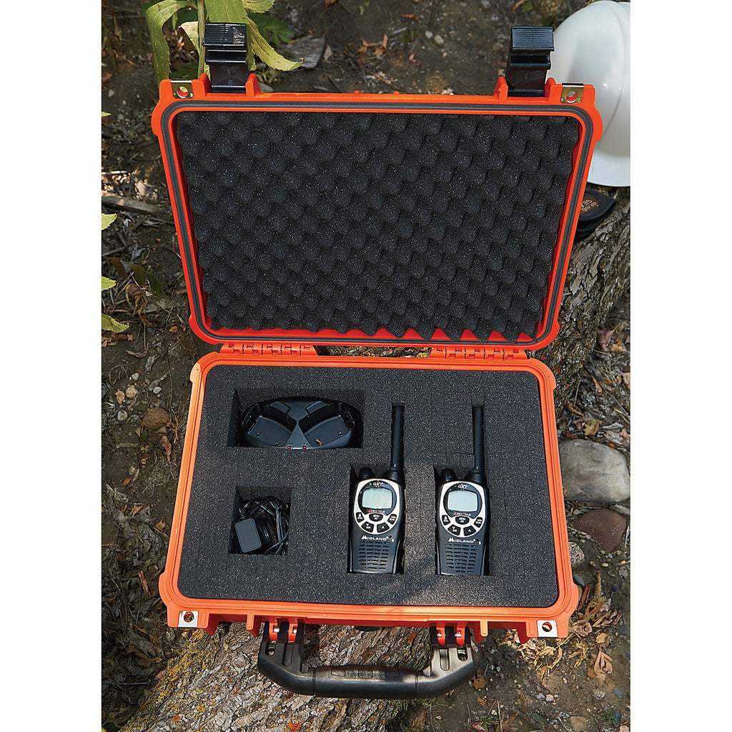 16in. Plastic Waterproof Storage Case with Foam B4493